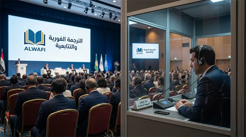 الترجمة الفورية للمؤتمرات